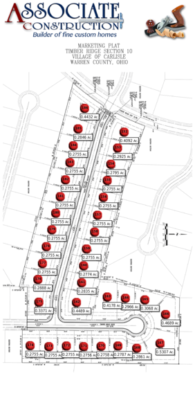 Associate Construction Subdivision Maps